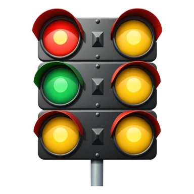 mac os icon rotation retro traffic signal directions sticker