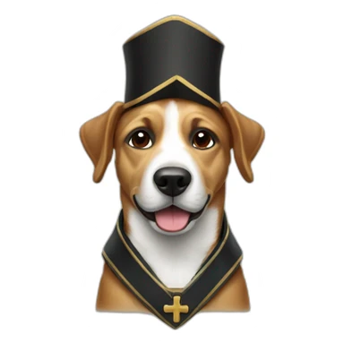 perro pastor alemán sticker