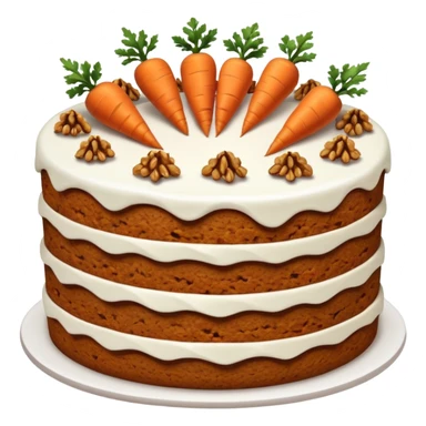 tarta carrot cake sticker