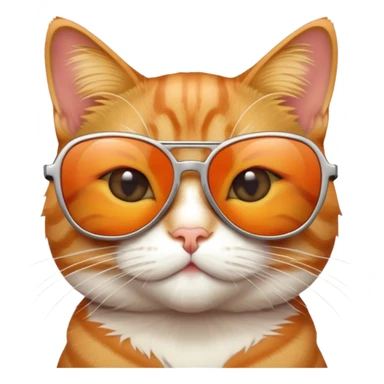 japanese cat on vacation sticker