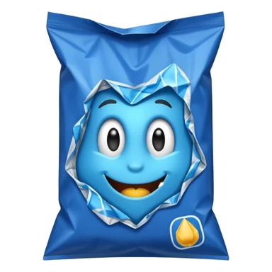 takiss  blue chips bag
 sticker