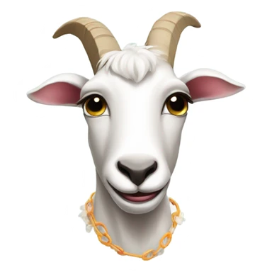 Goat in bikini sticker