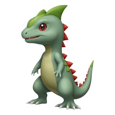 Axew-Larvitar (full body) sticker