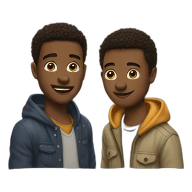 bigflo et oli sticker