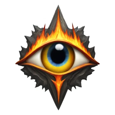 The Eye of Sauron Russian coats of arms sticker
