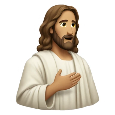 jesus is listening sticker