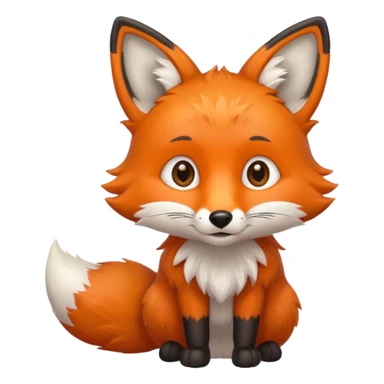 fox need hugs sticker