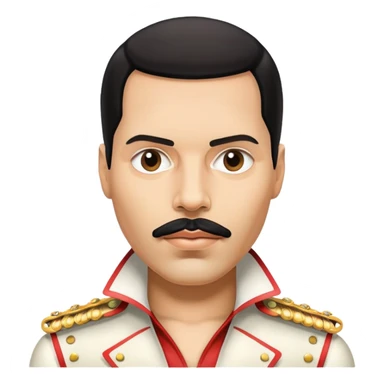 Freddie Mercury sticker