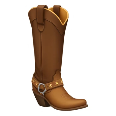 western cowgirl boots  sticker
