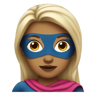 superhero female sticker