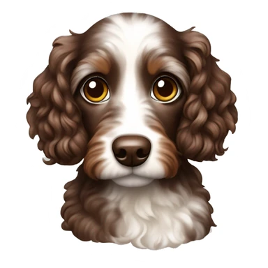 Chocolate Merle Doxiepoo  sticker