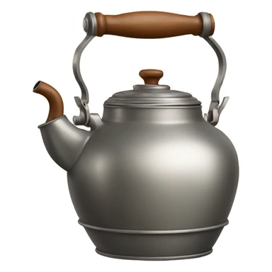 Vintage fancy kettle sticker