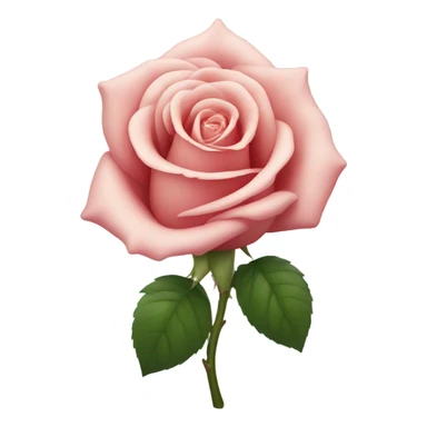 Middle finger emerging from rose sticker