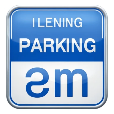 Parking sticker