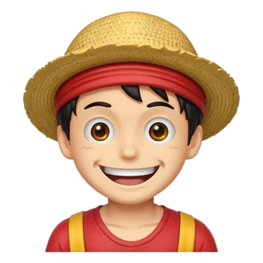 Luffy joyboy emoji sticker