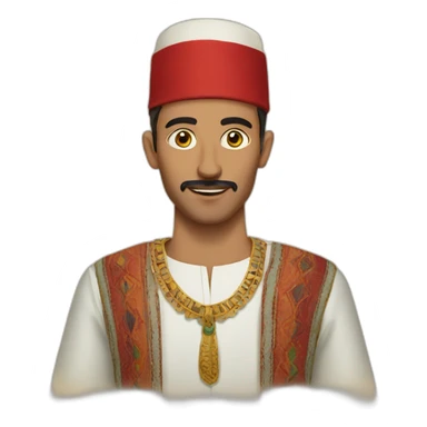 Maroc Fès men sticker