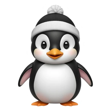 canadian penguin sticker