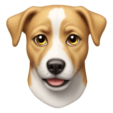Chill guy dog emoji sticker