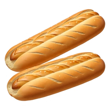 baguette bread sticker
