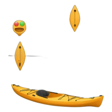 Kayak transporte sticker