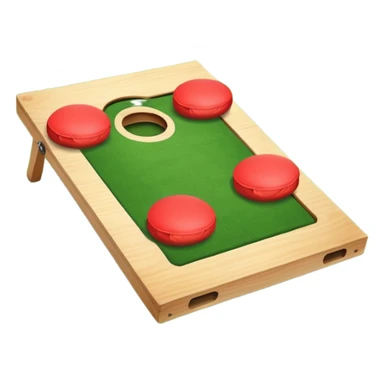 Cornhole board sticker