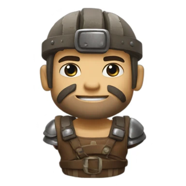 Roi clash of clan sticker