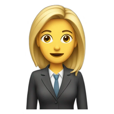 news reporter female sticker