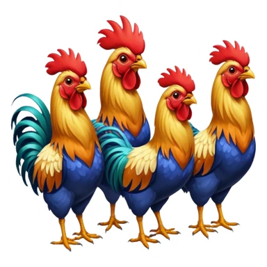 Rooster Squad sticker
