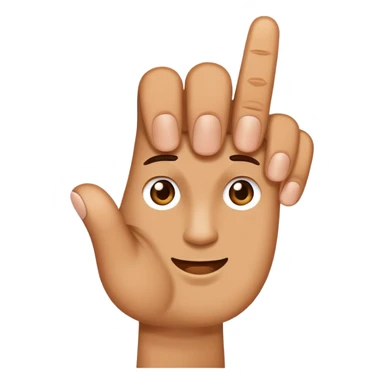 someone showing there middle finger  sticker