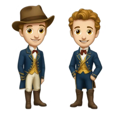 Xavier Dupond et Dupont de Ligonnès sticker