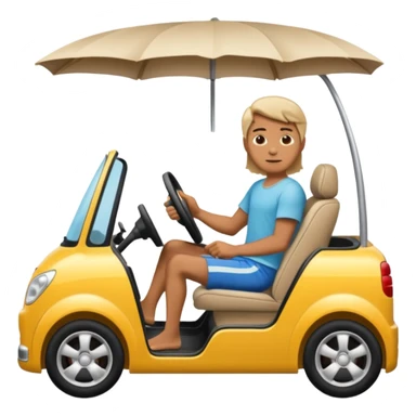 drive with flipflops sticker