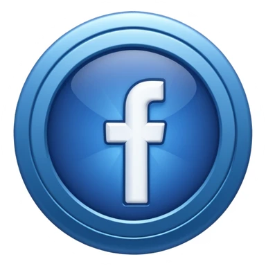 Facebook blue tick (✓) verification badge sticker