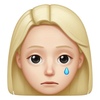 Low battery human sticker