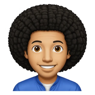 Ludacris will black afro hair sticker