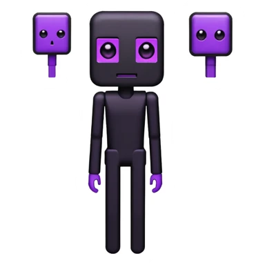 minecraft, Enderman sticker