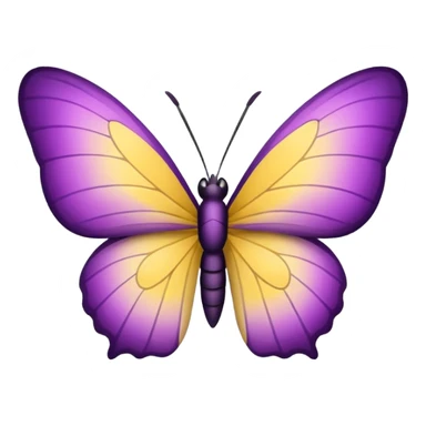 Borboleta roxa sticker