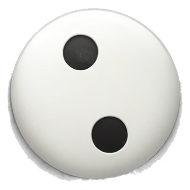 Ying yang sticker