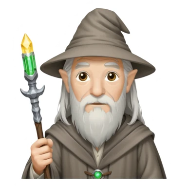 Hi I need a emoji for team of staff engineers, something like gandalf with staff but also depict its engeering sticker