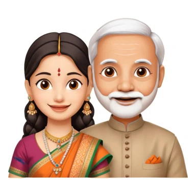 modi and sitaraman sticker