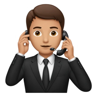 lawyer calling on the phone sticker