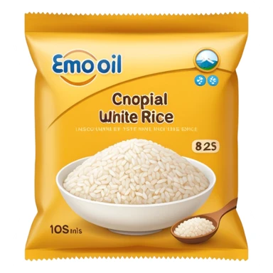 package of rice sticker
