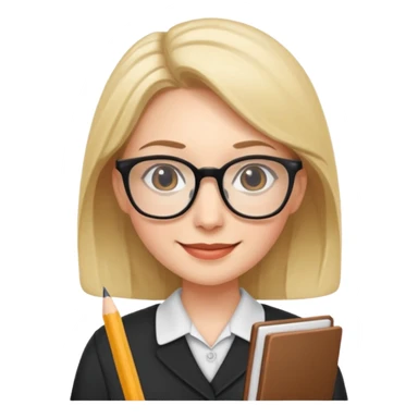 cute teacher sticker