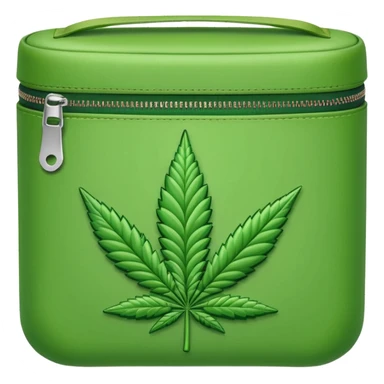 cannabis weed pack zip sticker