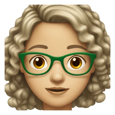 white-skinned-woman-with-brown-hair-and-brown-glasses-round-chin-green-necklace-wearing-a-tiara-bow sticker