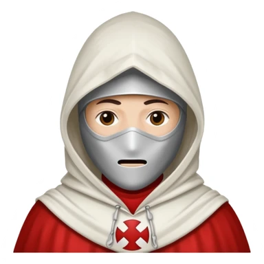 Ku klux klan full hood no face  sticker