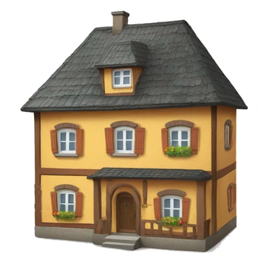 german house sticker