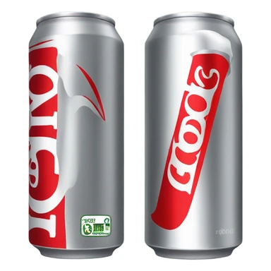 A can of Diet Coke sticker