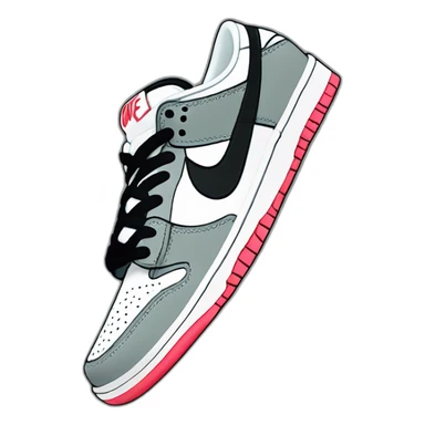 nike Sb dunk low pigeon sticker
