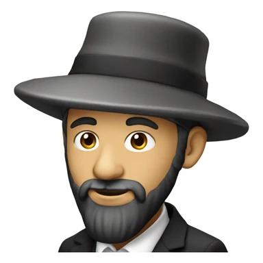 Hasidic Jew sticker