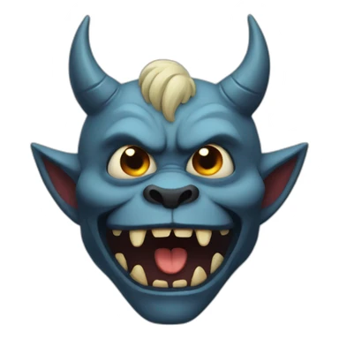 Pochita the demon sticker